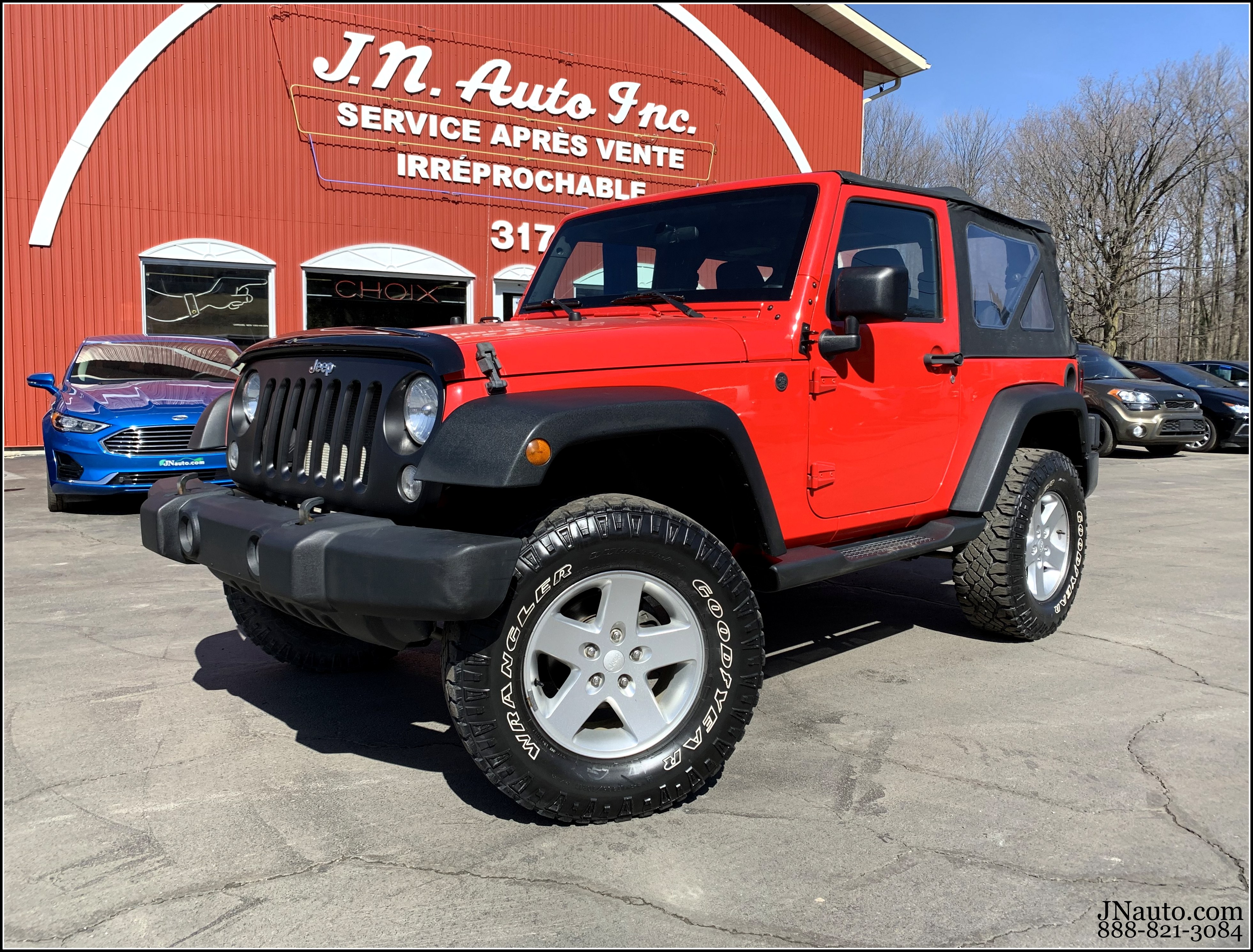 Used Jeep Wrangler vehicle for sale in Estrie, JN Auto