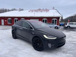 Tesla Model X100D2020 Long Range Plus AP, 1 seul proprio, wrap complet/Gr. Remorquage/8 mags,4 pneus d`hiver $ 60942